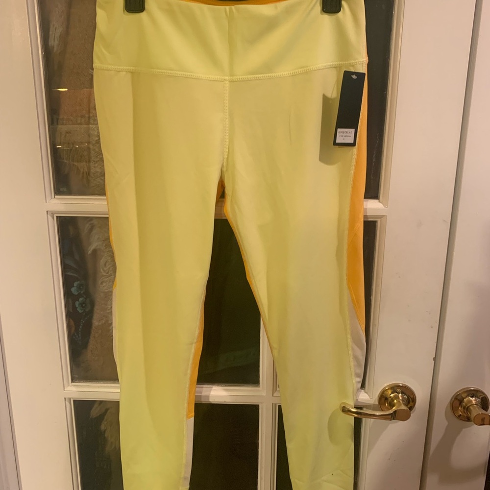 Women's Yellow Leggings